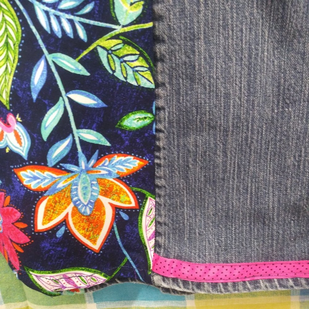2306 Jeaniemade Size 11/12 Wrangler Stretch Bell-Bottoms - Picture 3 of 6